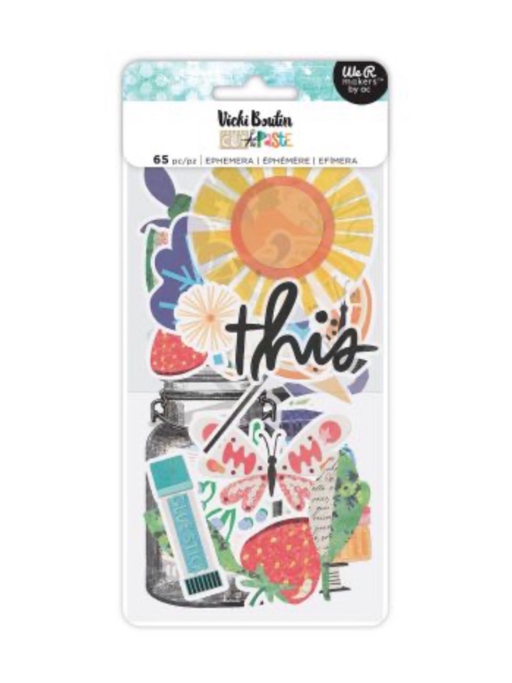 🎨 Vicki Boutin Cut & Paste Icons Ephemera Pack 🎨 65/Pkg
